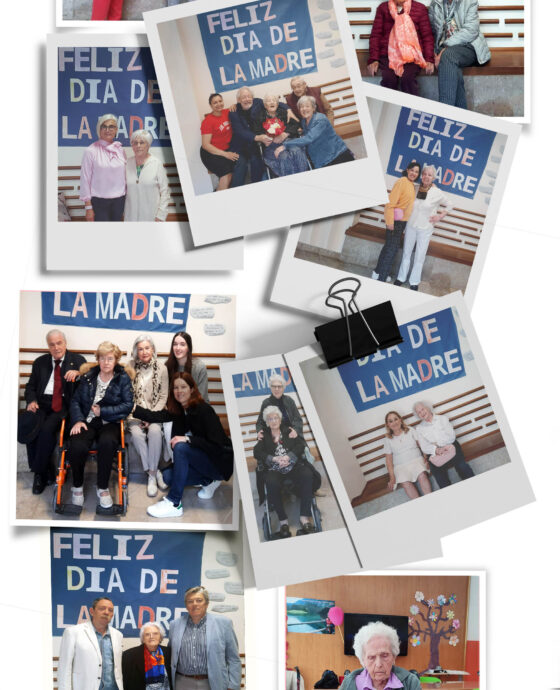 Recuerdos inolvidables del Día de la Madre en nuestra Residencia LANTUS Virgen del Pilar