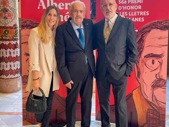 Albert Jané, guardonat d’Honor de les Lletres Catalanes 2024, rep el prestigiós premi