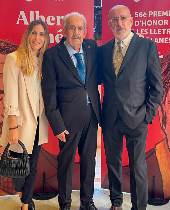 Albert Jané, Premio de Honor de las Letras Catalanas 2024 recoge el prestigioso galardón