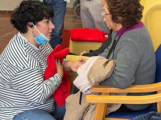 La alcaldesa de Santa Coloma de Gramenet visita Lantus Olimpo